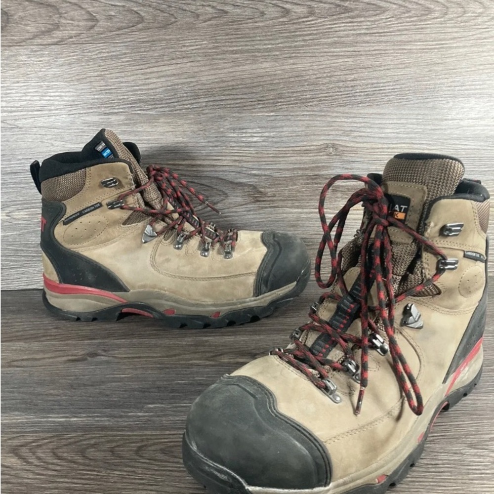 Ariat Work Boots Mens Sz 12 D Composite Toe Waterproof F2413-18 (Carbon Toe)